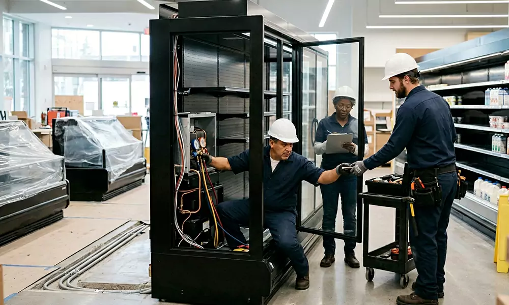 Commercial Refrigeration Installation in Biddeford, ME