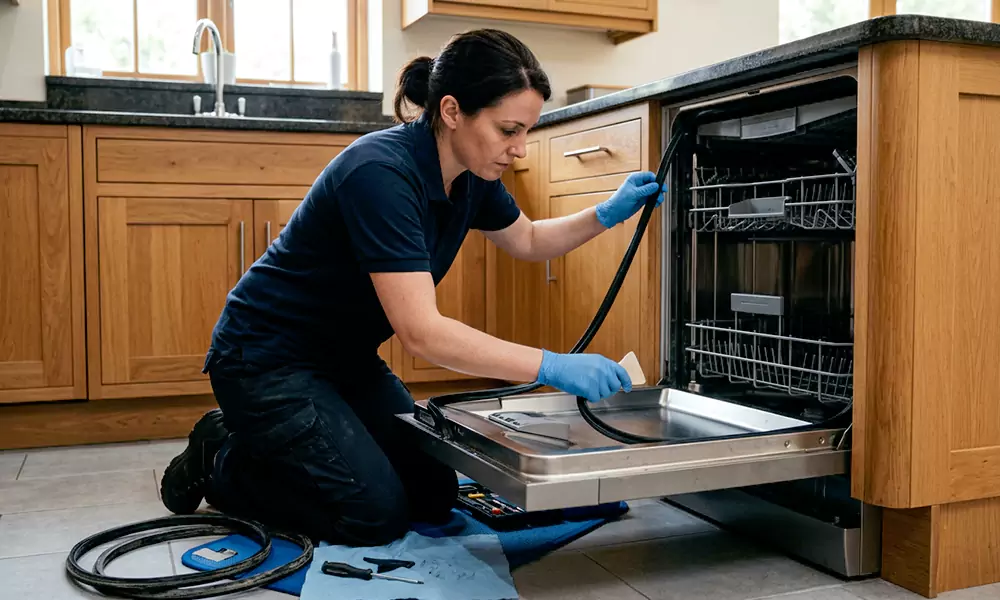 Dishwasher Door Gasket Replacement in Biddeford, ME
