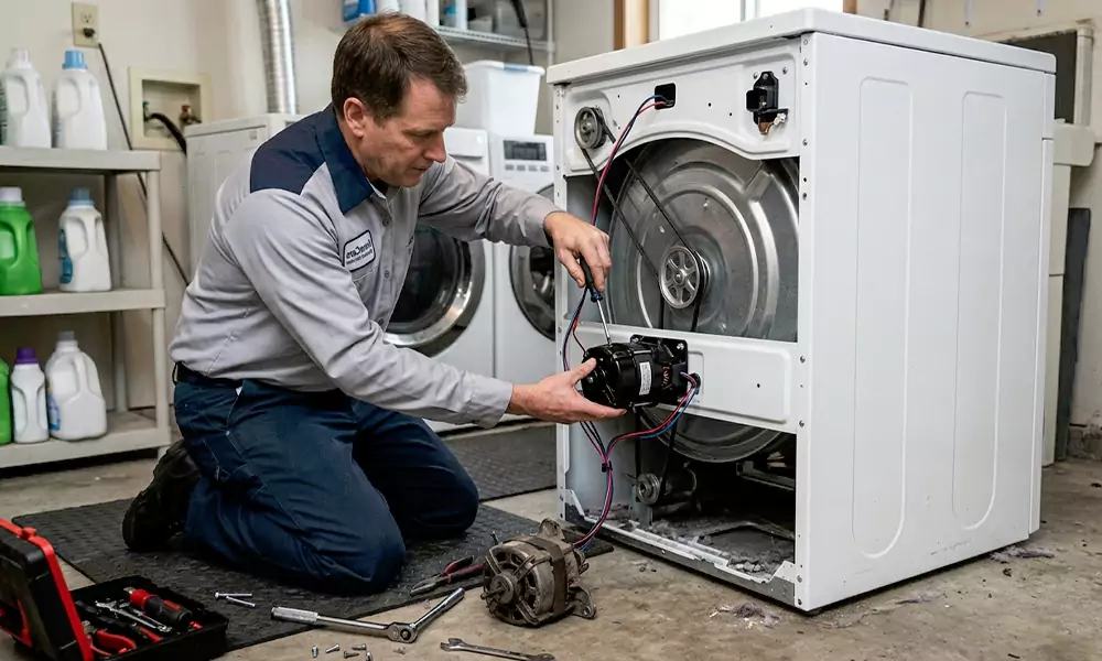 Dryer Motor Replacement in Biddeford, ME