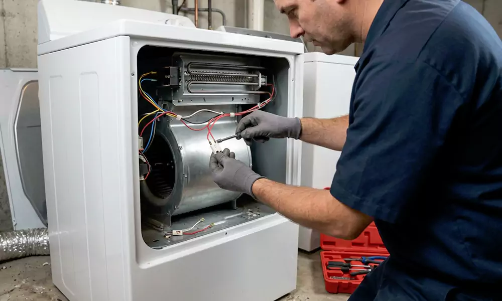 Dryer Thermal Fuse Replacement in Biddeford, ME