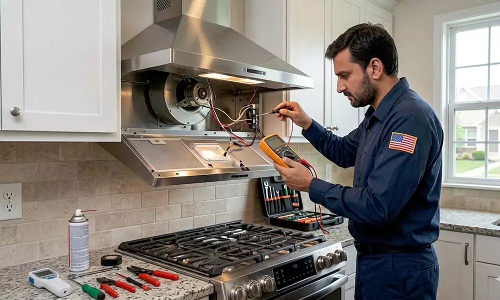 Range Hood Repair in Biddeford, ME