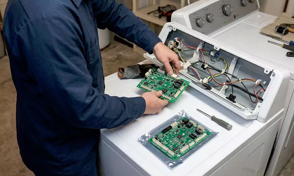 Washer Control Board Replacement in Biddeford, ME