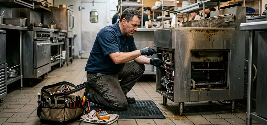 Industrial Fryer Thermostat Repair in Biddeford