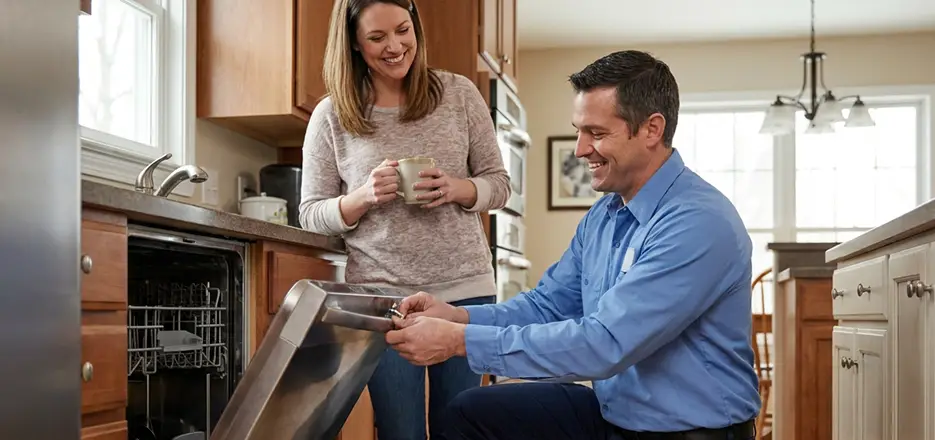 Dishwasher Latch Handle Replacement in Biddeford