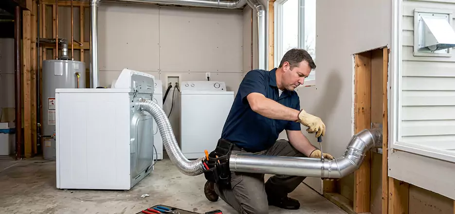 Recessed Dryer Vent Installation Biddeford